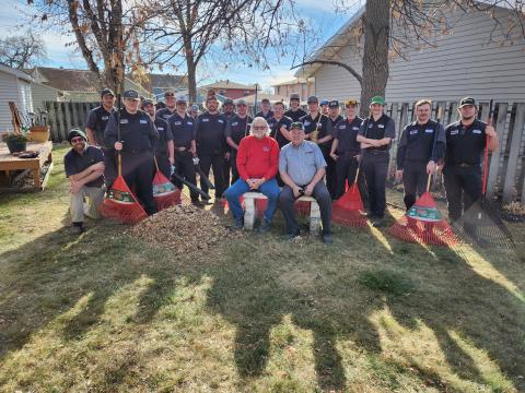 John Deere Tech Students and faculty